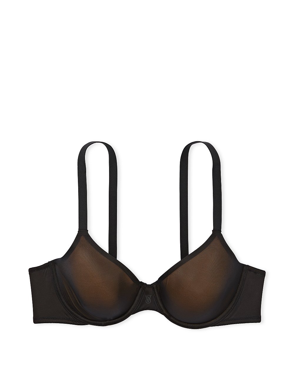 34C Very Sexy Angelight Full-Coverage Spacer Bra - BLACK- BLACK