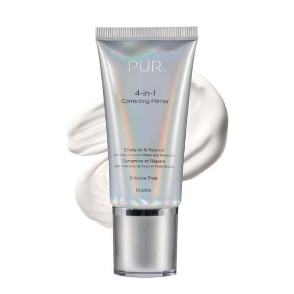 PÜR Beauty 4-in-1 Correcting Primer, Pore Reducer, Makeup Primer, Redness Reducer, Cruelty-Free, Lightweight Formula