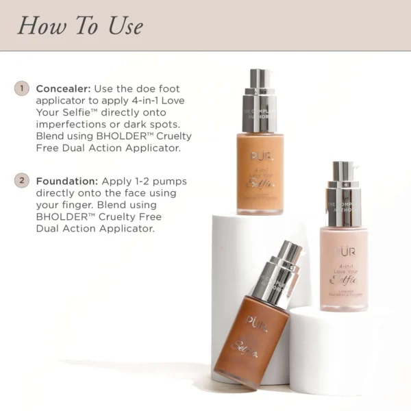 Love Your Selfie™ Longwear Foundation & Concealer - DN2/Walnut - Image 5