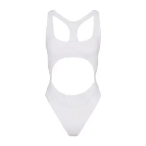 Skims Swim Cut-Out Monokini MARBLE