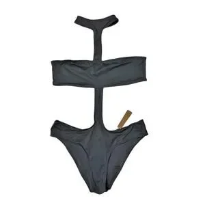 Skims Cut Out Halter Monokini