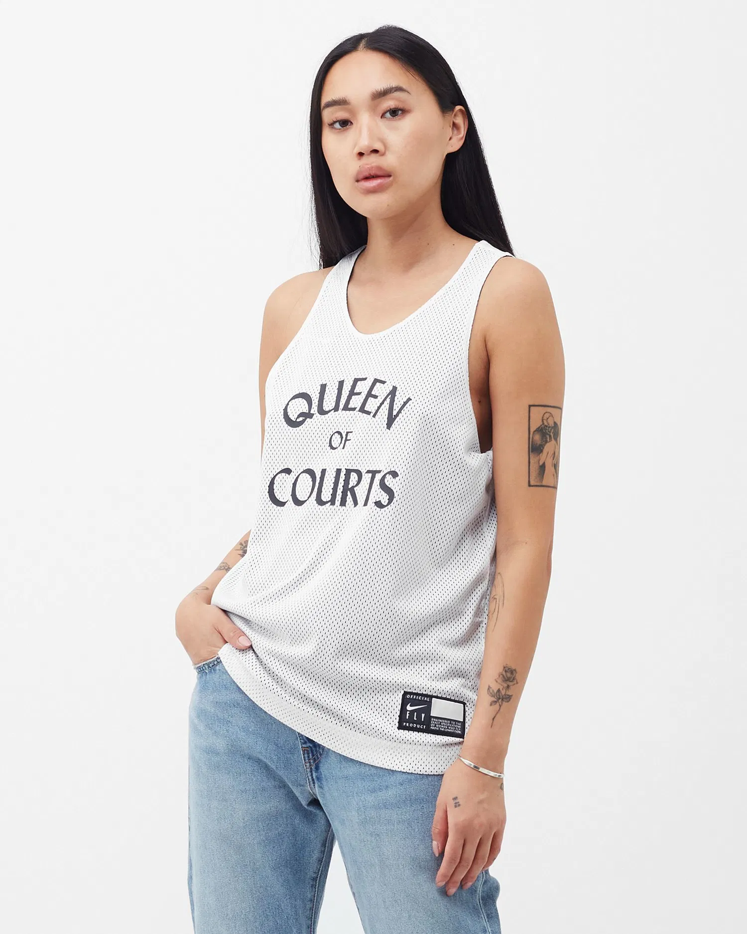 Nike Swoosh Fly Reversible Basketball Jersey