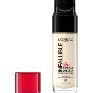 L'Oreal Paris Makeup Infallible Fresh Wear Lightweight Foundation, SNOW