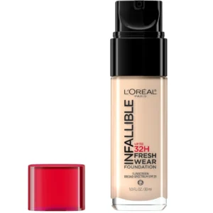 L'Oreal Paris Makeup Infallible Fresh Wear Lightweight Foundation, Porcelain