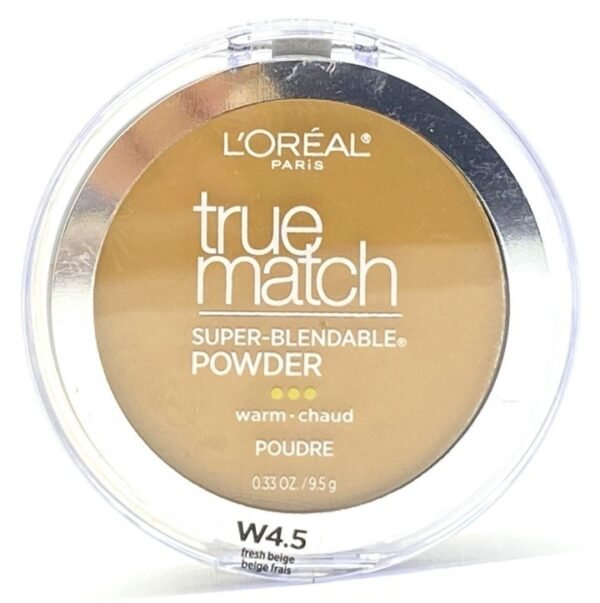 (2 Pack)  L'Oréal Paris True Match Super-Blendable Powder, Fresh Beige - W4.5 - Image 2