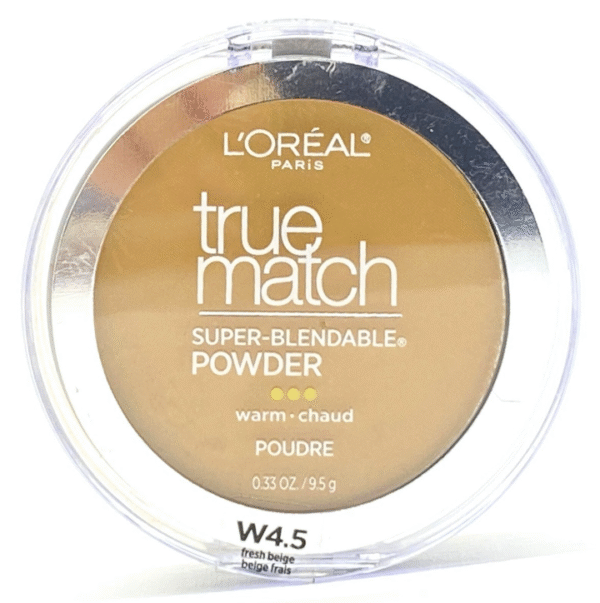 (2 Pack)  L'Oréal Paris True Match Super-Blendable Powder, Fresh Beige - W4.5