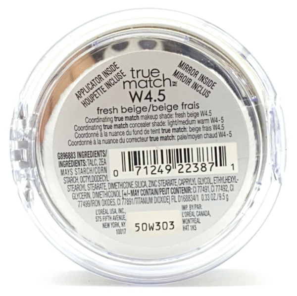 (2 Pack)  L'Oréal Paris True Match Super-Blendable Powder, Fresh Beige - W4.5 - Image 3