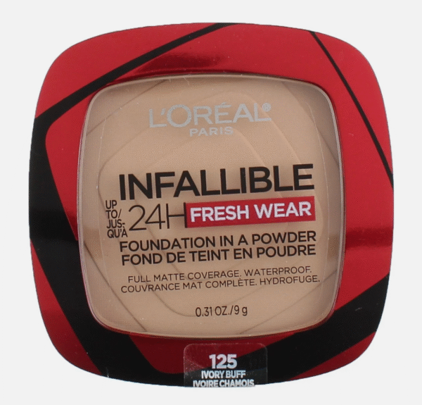 (2) Loreal Infallible 24Hr Fresh Wear Foundation In A Powder Matte Waterproof