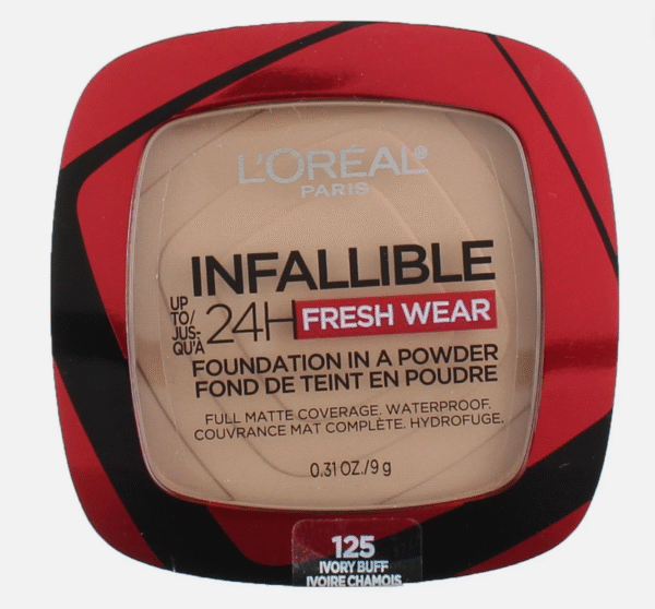 (2) Loreal Infallible 24Hr Fresh Wear Foundation In A Powder Matte Waterproof - Image 3