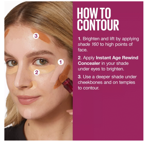 Maybelline Instant Age Rewind Multi-Use Concealer, #141 - Image 4