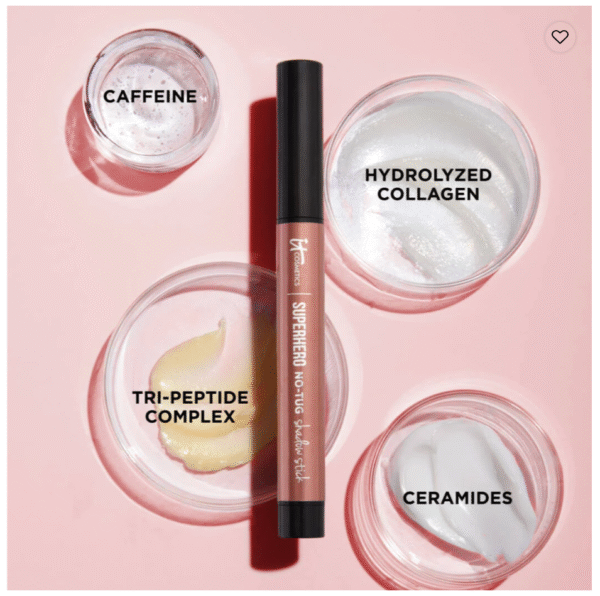 It Cosmetics SuperHero No-Tug Shadow Stick, Tenacious Tawny - Image 4