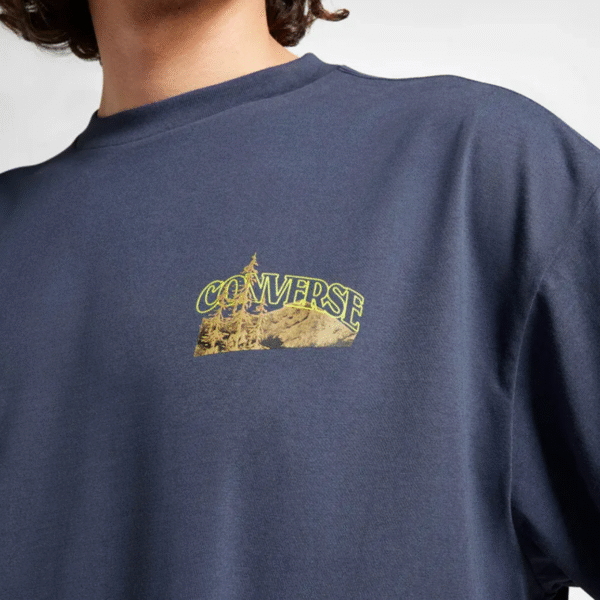 Converse Men's Mountain Remix Graphic T-shirt, Medium - Image 4