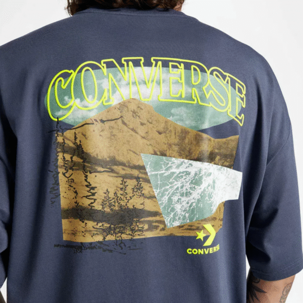 Converse Men's Mountain Remix Graphic T-shirt, Medium - Image 5