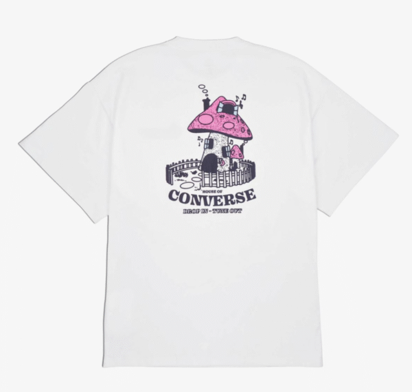 Converse Men's Home Mushroom House Tee, Medium - Image 2