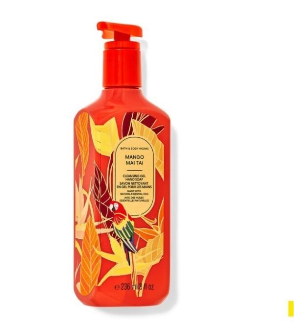 Bath & Body Works Mango Mai Tai Cleansing Gel Hand Soap, Set Of 2 8oz - Image 2