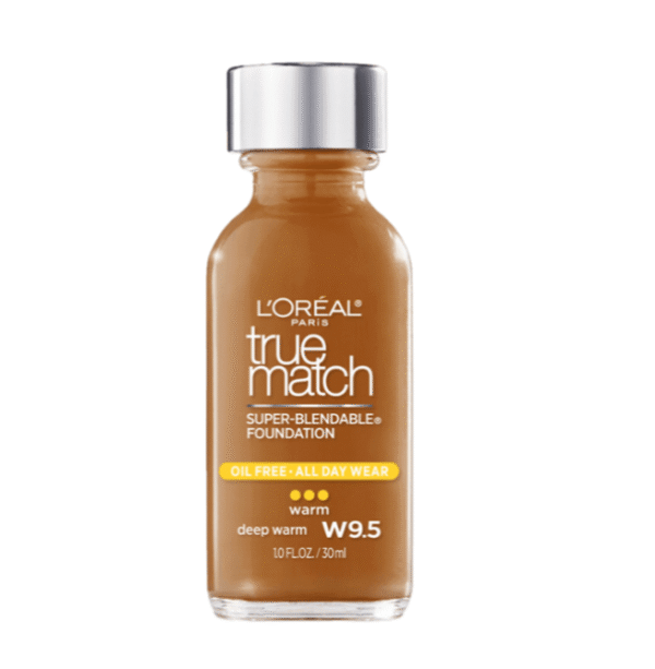 L'Oreal True Match Super-Blendable Liquid Foundation Oil-Free, W9.5 Deep Warm - Image 2