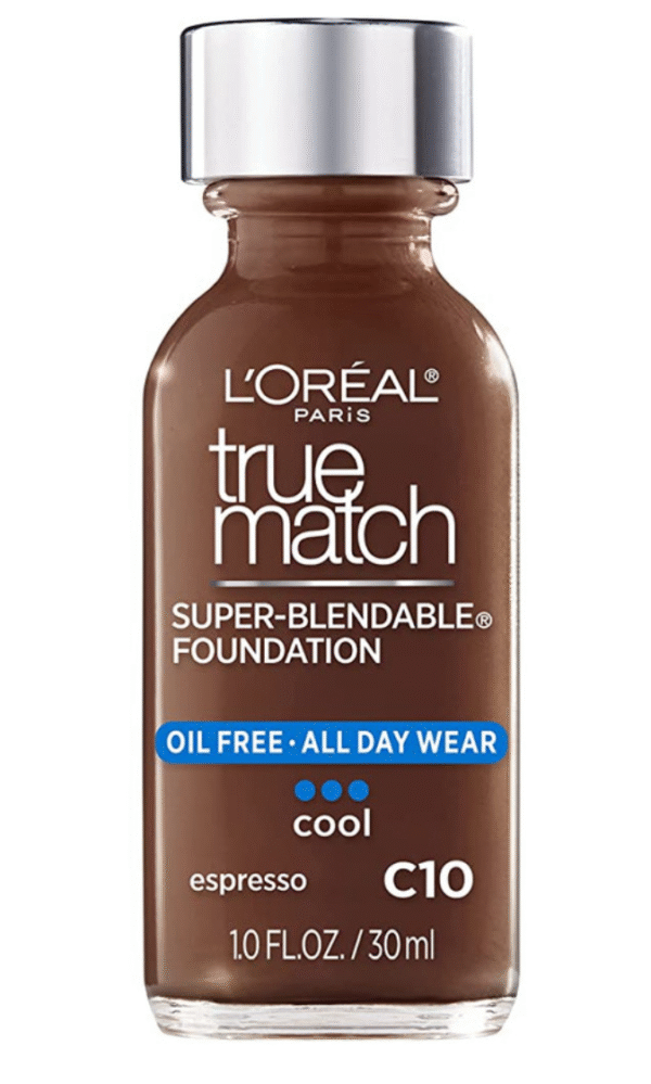 L'Oreal True Match Super-Blendable Makeup Foundation 1 Oz Espresso C10 - Image 2