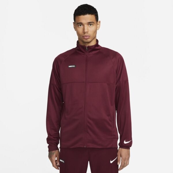Nike Dri-FIT FC Libero Soccer Tracksuit Men's M Burgundy Performance Activewear - Image 3