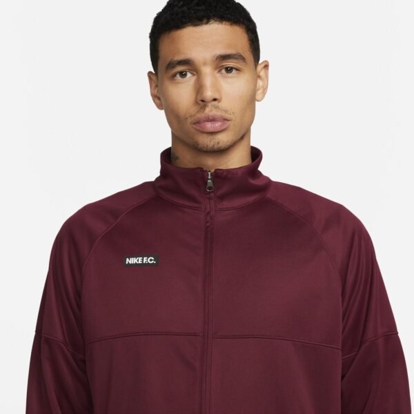 Nike Dri-FIT FC Libero Soccer Tracksuit Men's M Burgundy Performance Activewear - Image 5