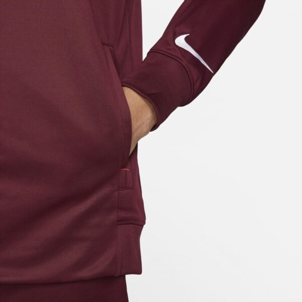 Nike Dri-FIT FC Libero Soccer Tracksuit Men's M Burgundy Performance Activewear - Image 7