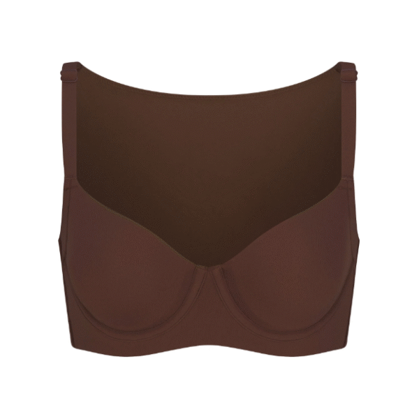 Skims Fits Everybody Full Coverage Back Smoother Bra, Cocoa, 38DDDD