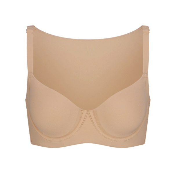 Skims Fits Everybody Full Coverage Back Smoother Bra, Clay, 34D - Image 4