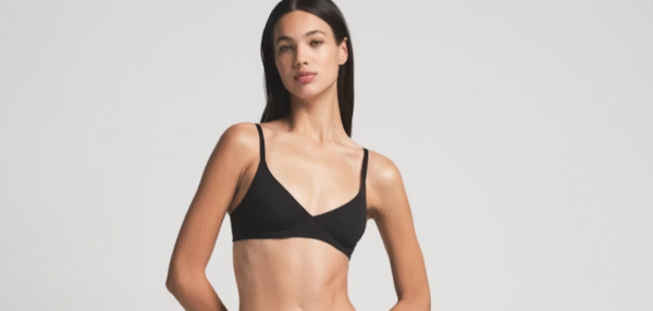 Skims Fits Everybody Unlined Demi Bra, Onyx, 30D - Image 2