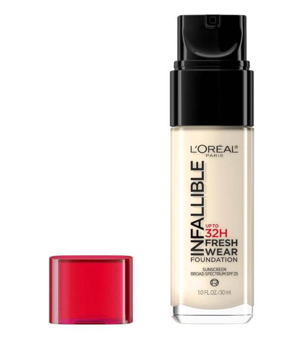 L'Oreal Paris Makeup Infallible Fresh Wear Lightweight Foundation, SNOW