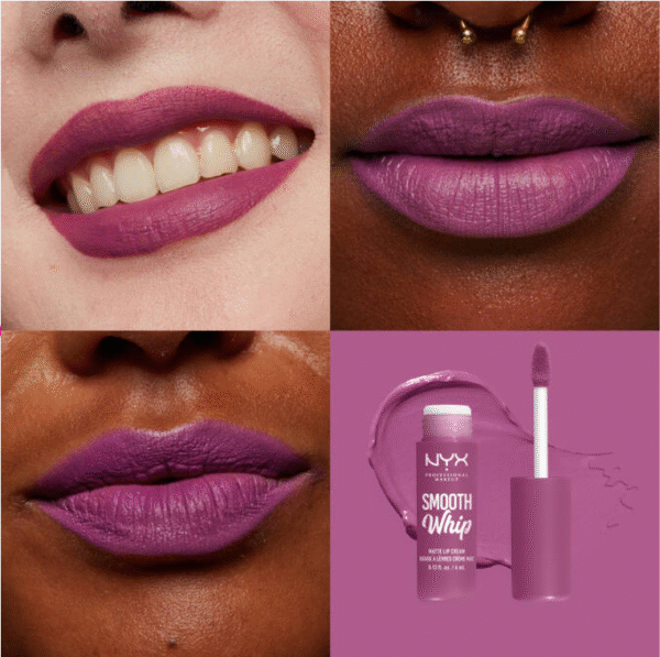 3 Pack NYX Professional Makeup Smooth Whip Matte Lip Cream - Snuggle Sesh - Image 3