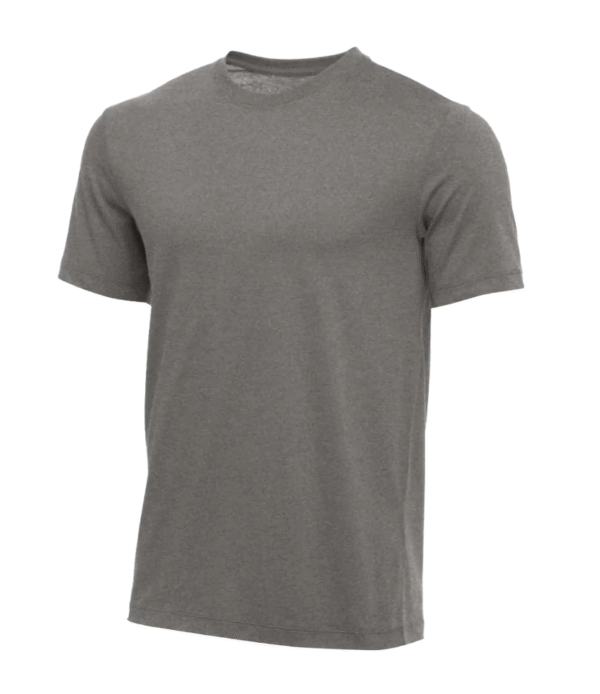 Nike Men’s Core Short Sleeve Athletic Cut Cotton Crew T-shirt Short Sleeve, Grey, Large