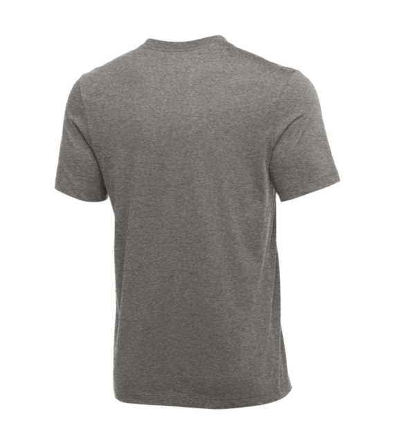 Nike Men’s Core Short Sleeve Athletic Cut Cotton Crew T-shirt Short Sleeve, Grey, Large - Image 3