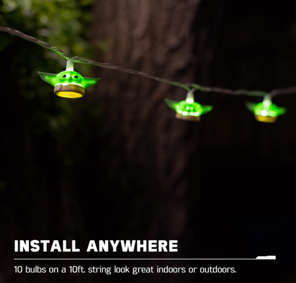 Star Wars The Mandalorian, The Child String Lights, 10Ft - Image 4