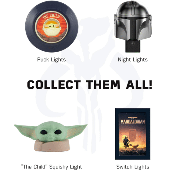 Star Wars The Mandalorian Projectables Led Night Light - Image 8
