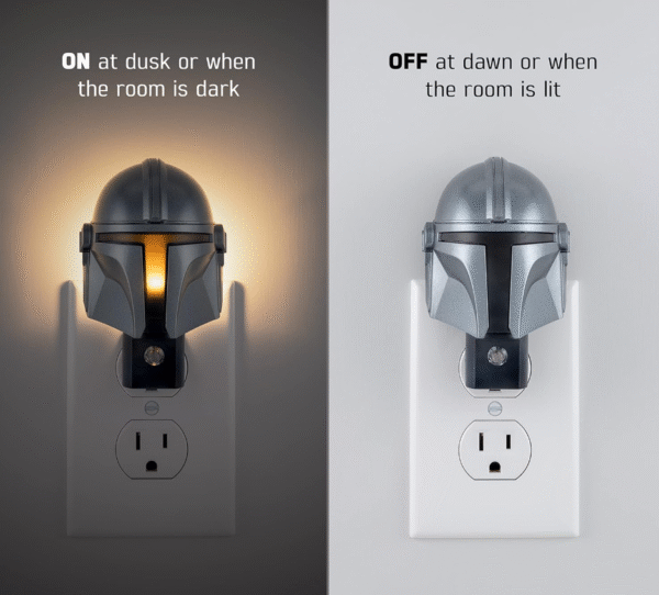 Star Wars The Mandalorian Helmet LED Night Light - Image 5