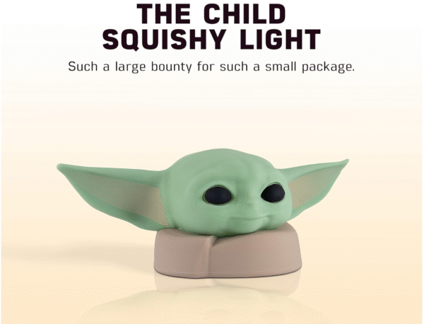 Star Wars The Mandalorian Baby Yoda The Child Squishy Night Light - Image 3