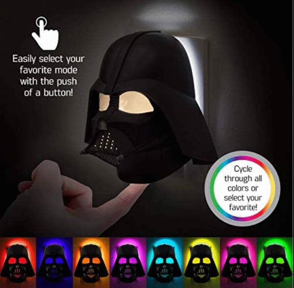 Star Wars Darth Vader Color-Select Night Light - Image 5