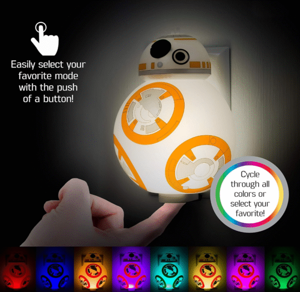 Star Wars BB-8 Color Selected Led Night Light - Image 3