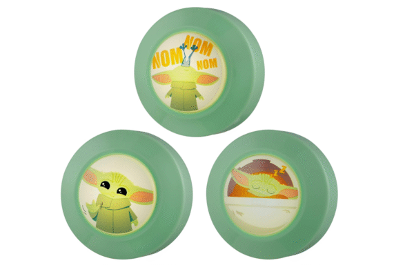 Star Wars The Mandalorian Baby Yoda Led Puck Lights (3-pack) - Image 2