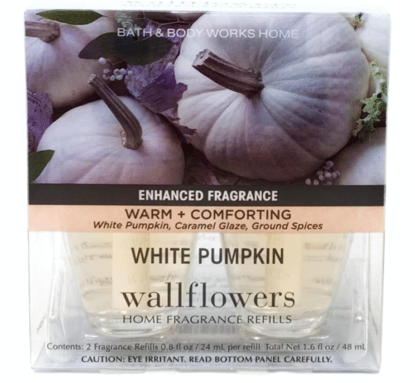 Bath & Body Works Wallflowers Home Fragrance Refills – White Pumpkin (2 pack) - Image 4