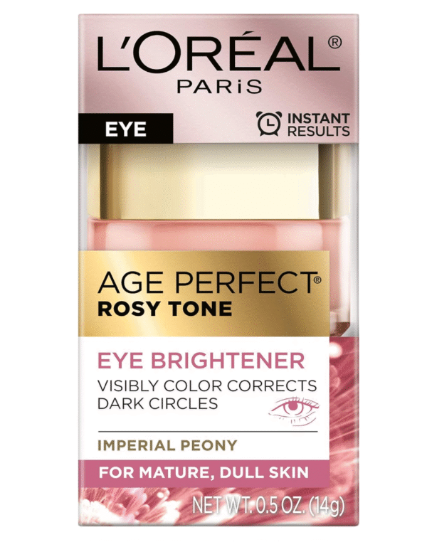 L'Oreal Age Perfect Rosy Tone Anti-Aging Eye Cream, For Dark Circles & Wrinkles - Image 3