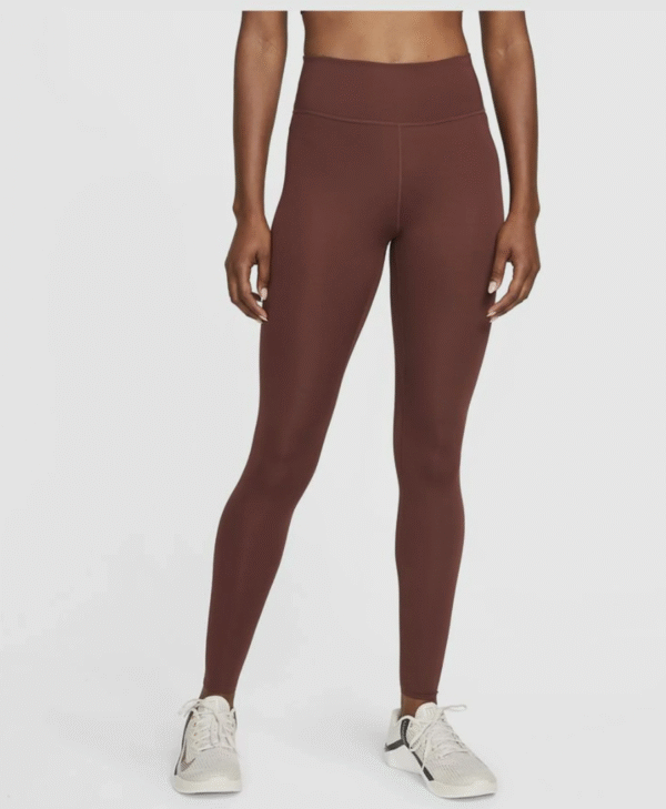 Nike Women's One Luxe Leggings, Brown, Large
