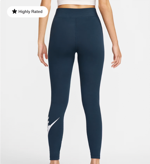 Nike Women's Sportswear Classics Women's High-Waisted Graphic Leggings,2X - Image 4